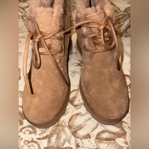 UGG Classic Femme lace up booties size 7 - Picture 1 of 13